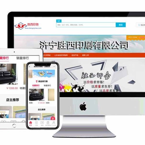 对接齐鲁云采网上商城-胜西印刷有限公司商城